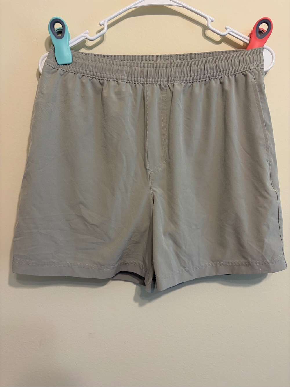chubbies Light Gray 5.5” Swim shorts